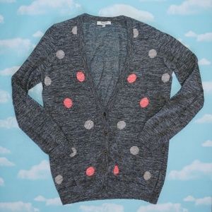 Madewell Double Dot Cardigan